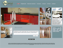 Tablet Screenshot of carpinteria-fusteco.com